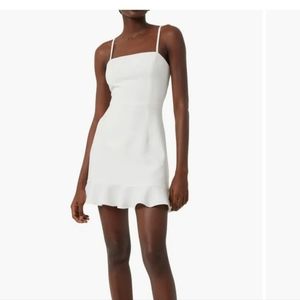French Connection White Cocktail Dress